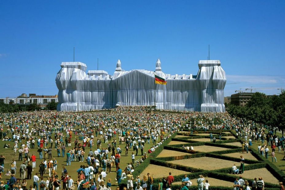Christo Reichstag Christo Reichstag