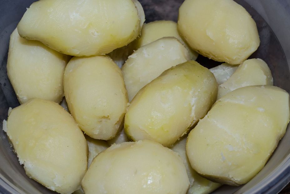 bigstock Boiled Potatoes That Have Been 332307208