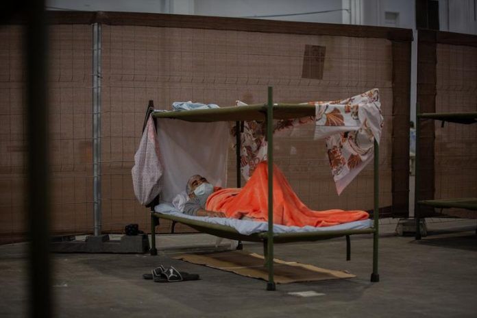 Personas sin hogar. Foto  Europa Press
