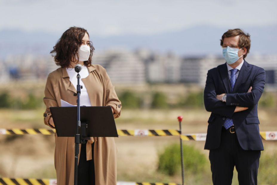 Isabel Díaz Ayuso y José Luis Martínez Almeida