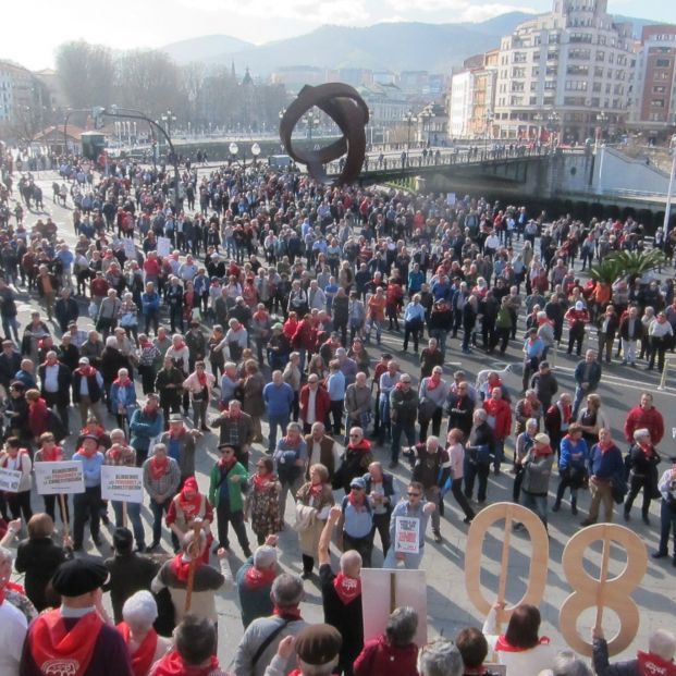 EuropaPress 2641822 concentracion pensionistas bilbao