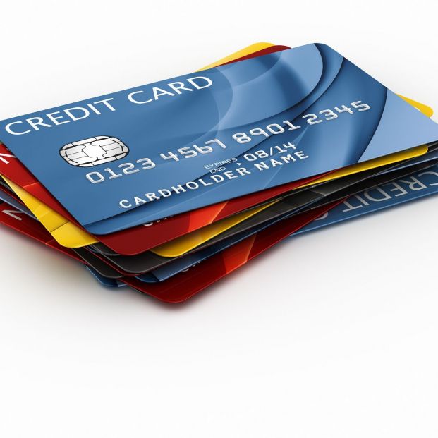 bigstock  d rendering of a credit cards 17085230
