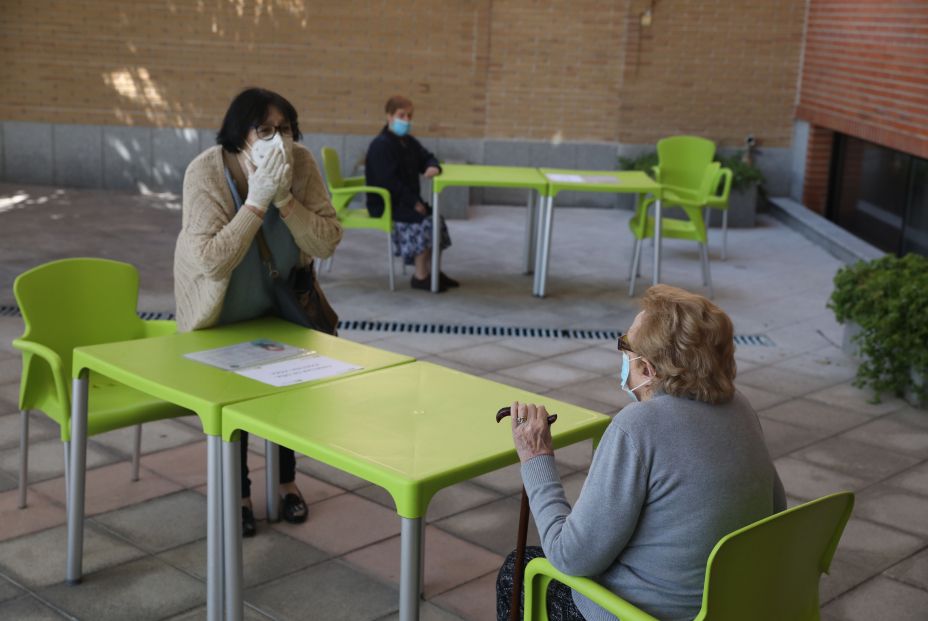 Reencuentro en las residencias de mayores