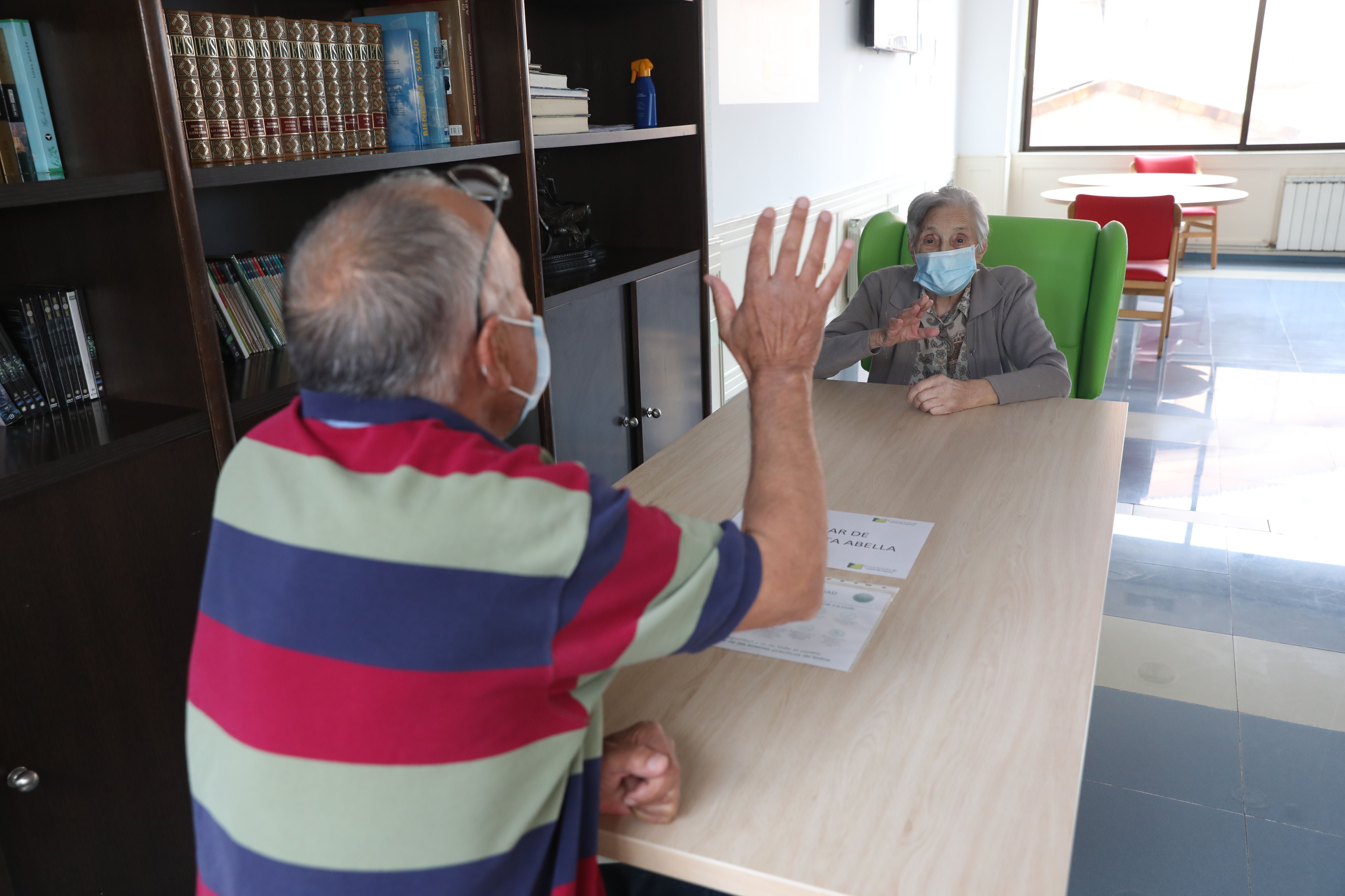 Reencuentros en las residencias de mayores