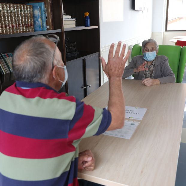 Reencuentros en las residencias de mayores