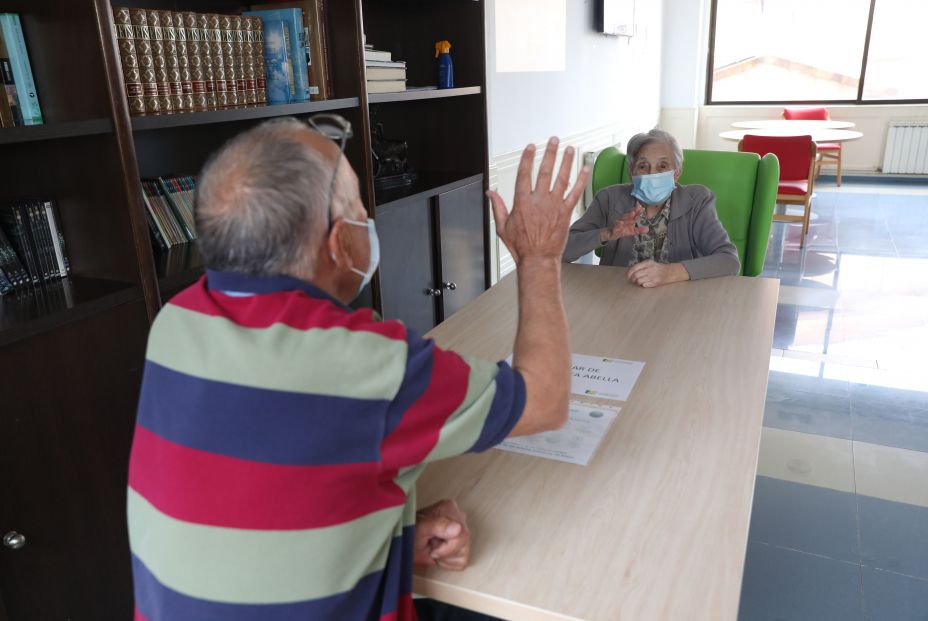 Reencuentros en las residencias de mayores