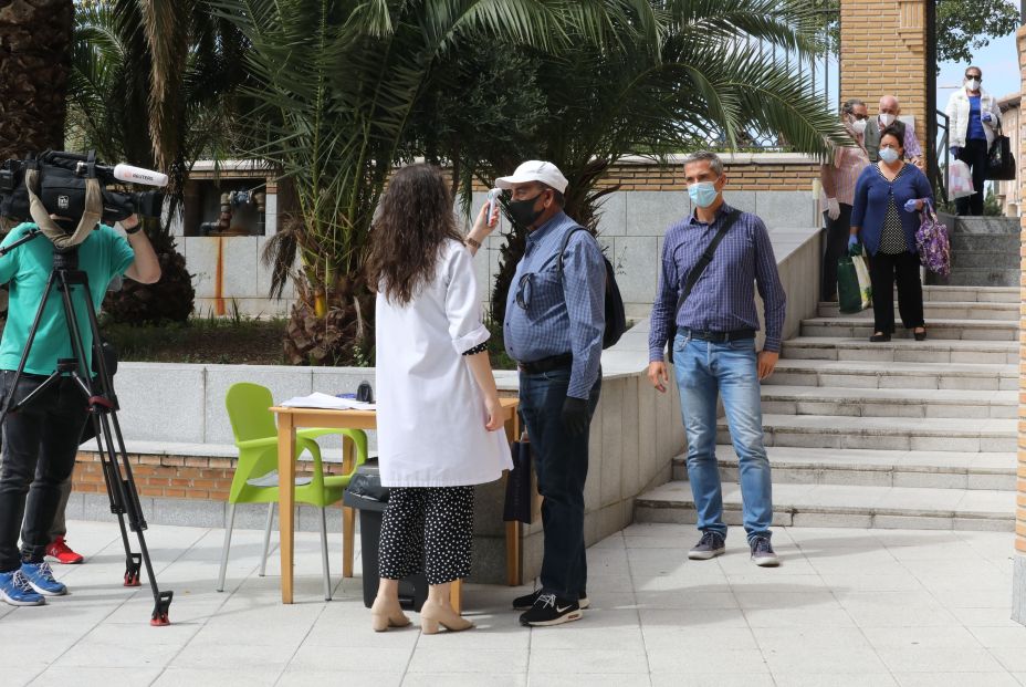 Reencuentros en las residencias de mayores