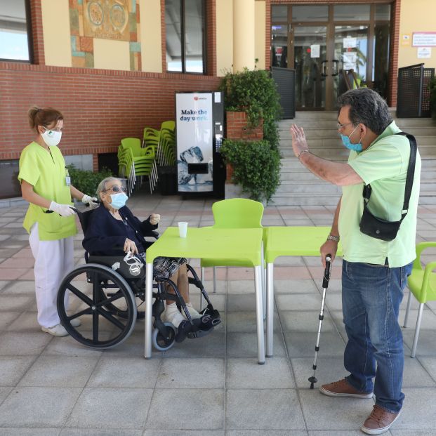 Reencuentros en las residencias de mayores