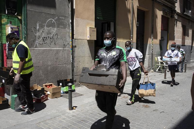 OXFAM APOYA A 10.000 PERSONAS EN ESPAÑA AFECTADAS POR LAS CONSECUENCIAS SOCIOECONÓMICAS DE LA CRISIS-Foto: Europa Press 