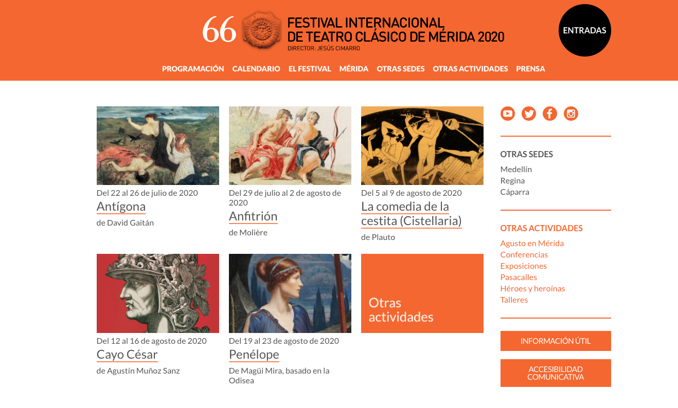 Festival de Mérida 2020