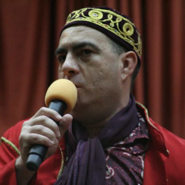 El payaso Miguel Ángel García.