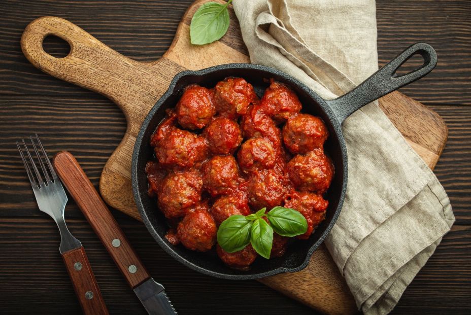 bigstock Top View Of Delicious Meatball 317094943