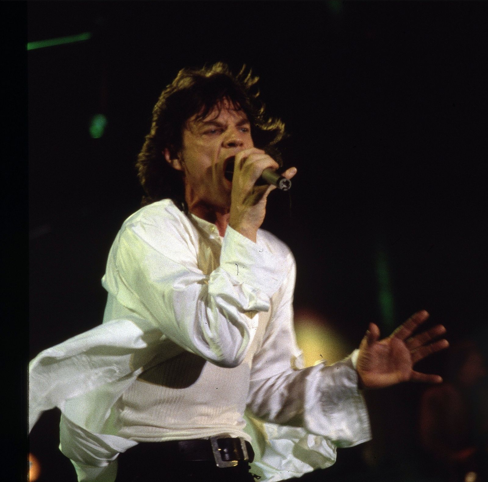 Rockeros eternos: Jagger en un concierto en Washington DC (BigStock)