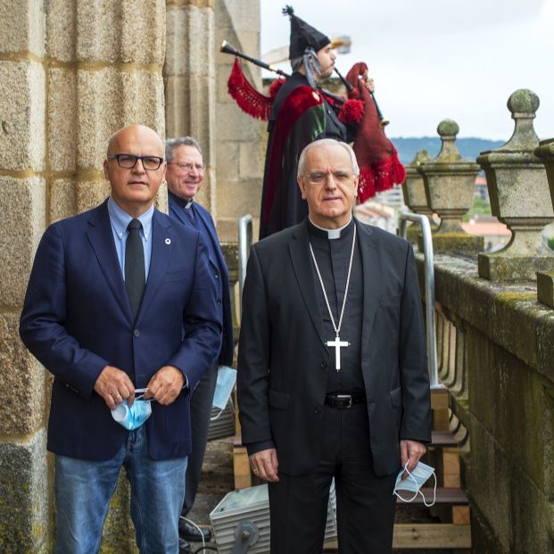 UN GAITERO TOCARÁ TODOS LOS DÍAS DESDE LA CATEDRAL DE OURENSE EN MEMORIA DE LAS VÍCTIMAS DE LA PANDEMIA - Foto: Europa Press