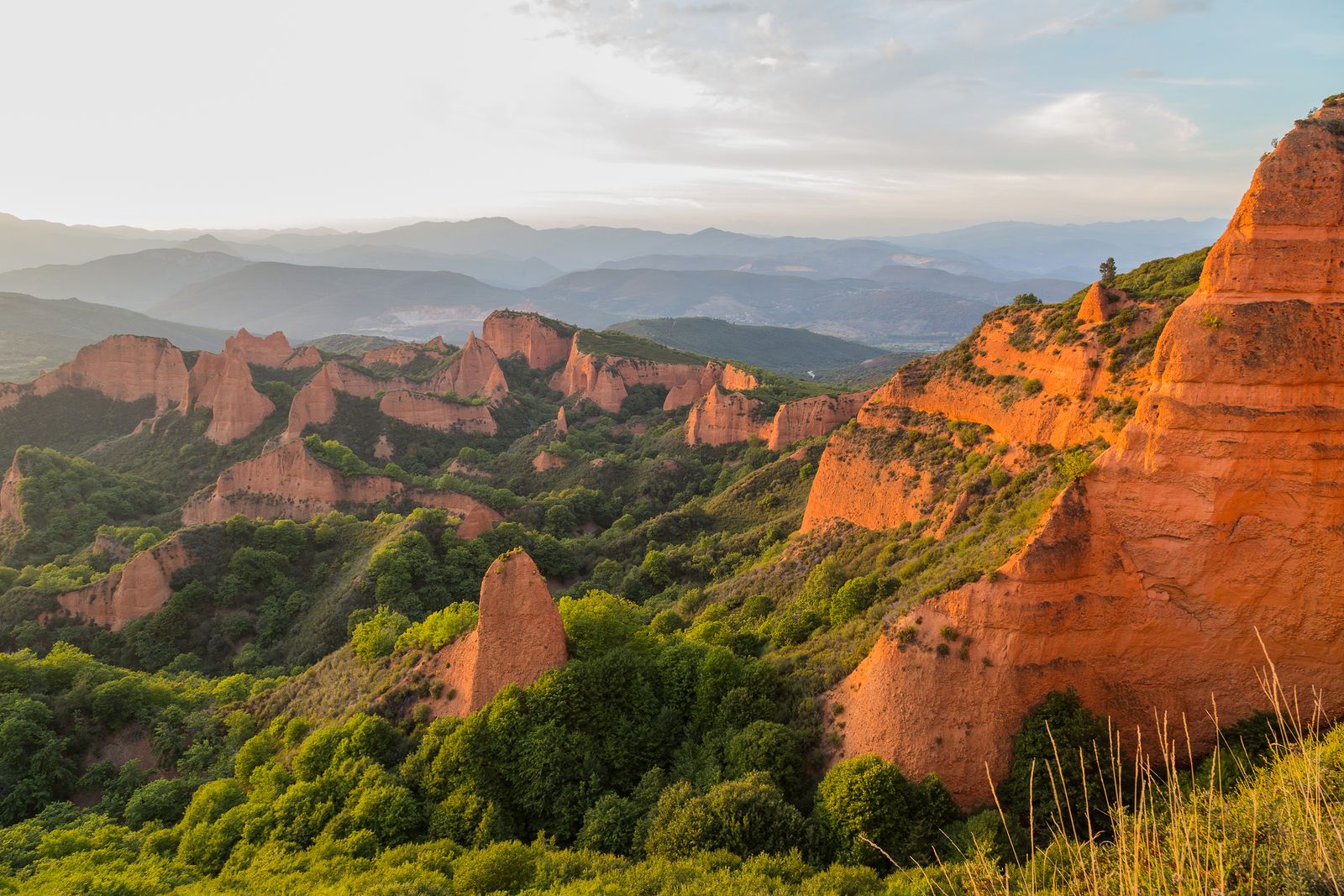 Las Médulas: antiguas minas romanas Patrimonio de la Humanidad