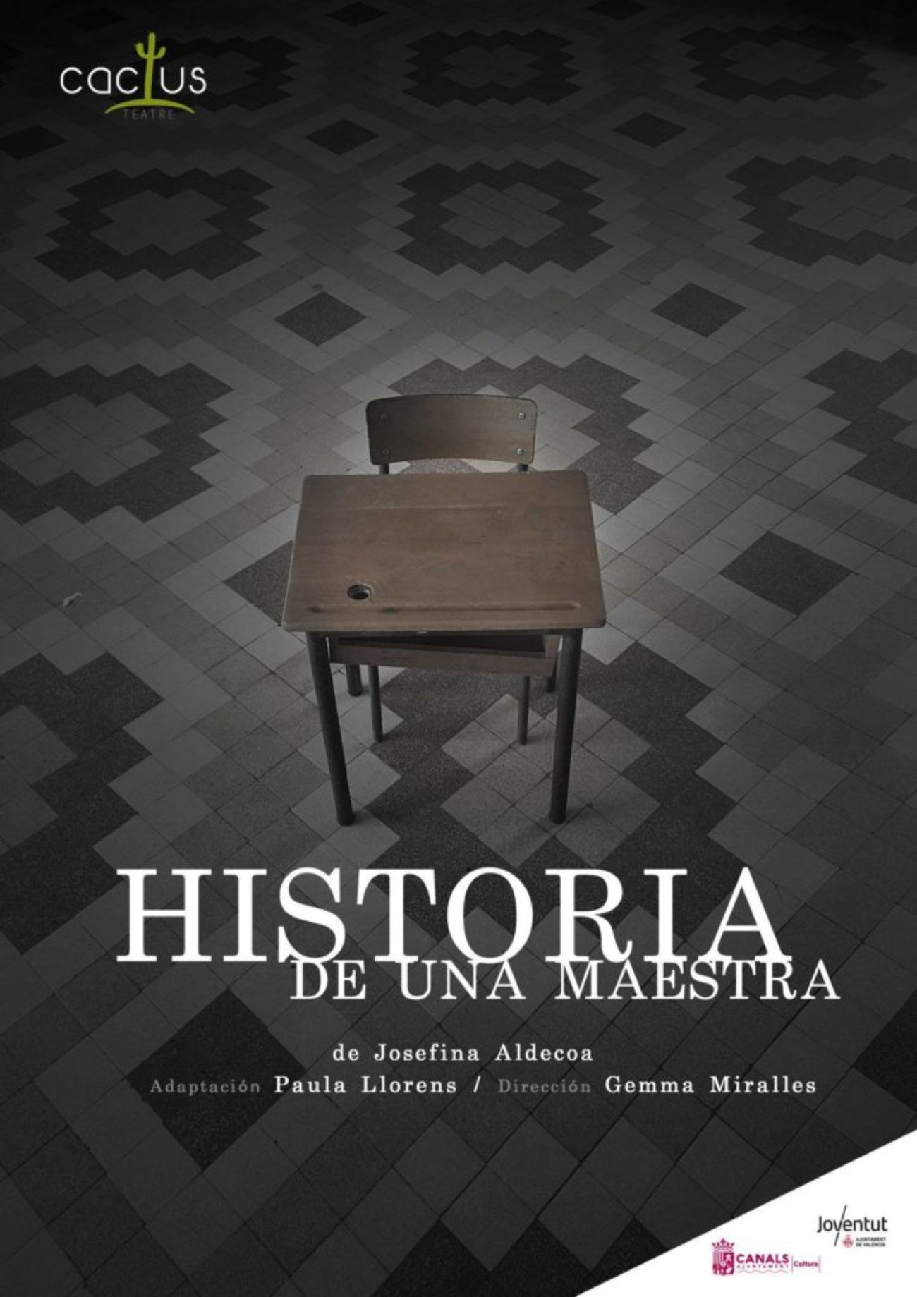 Cartel de 'Historia de una maestra'