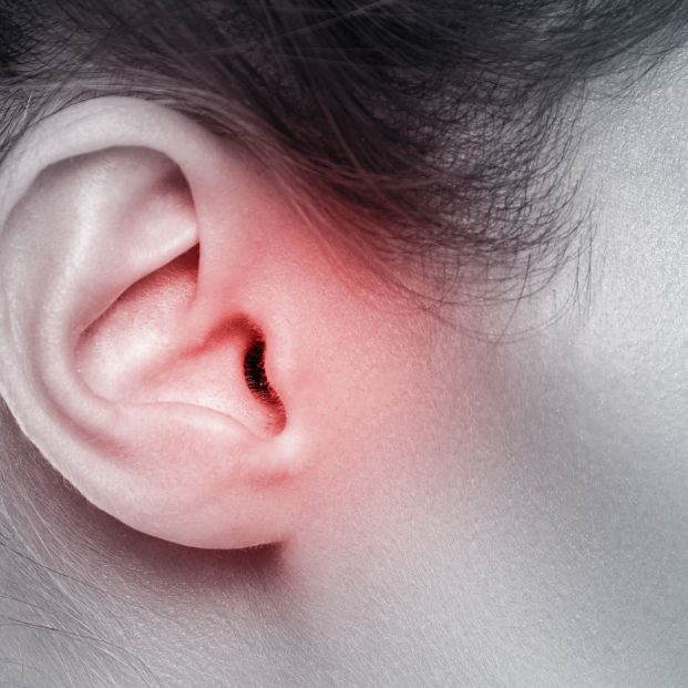 bigstock Close Up Of Female Ear With So 248169007