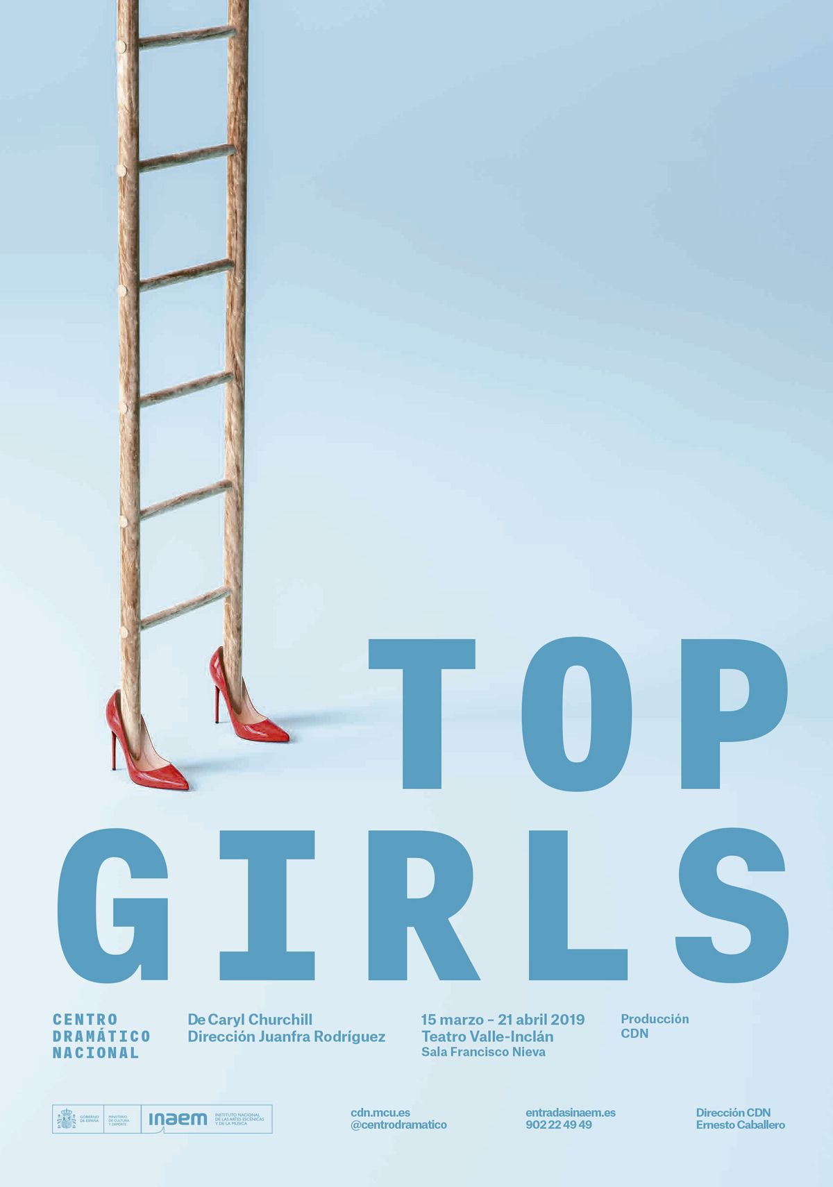 Cartel de 'Top Girls', obra del Centro Dramático Nacional Cartel de 'Top Girls', obra del Centro Dramático Nacional