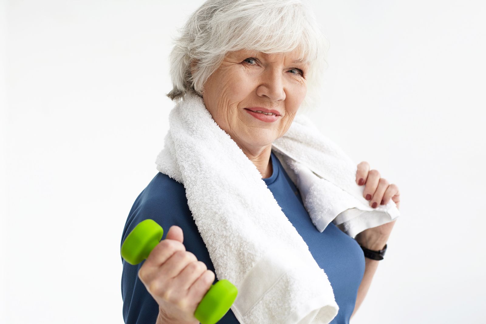 Fisioterapia y ejercicio contra la sarcopenia (bigstock)