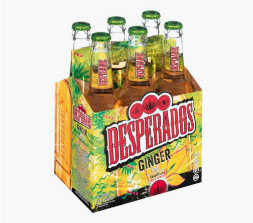 Cerveza con sabor a tequila y ginger Desperados Heineken