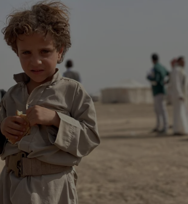 Niño refugiado. Foto: ACNUR