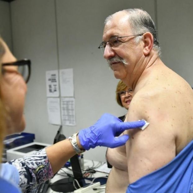 VACUNACIÓN CONTRA LA GRIPE. Foto: Europa Press