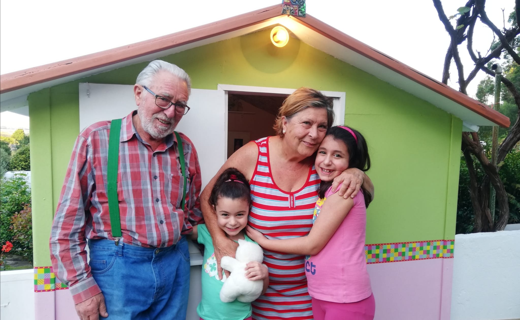 La gran sorpresa de Ricardo y Mercedes a sus nietas