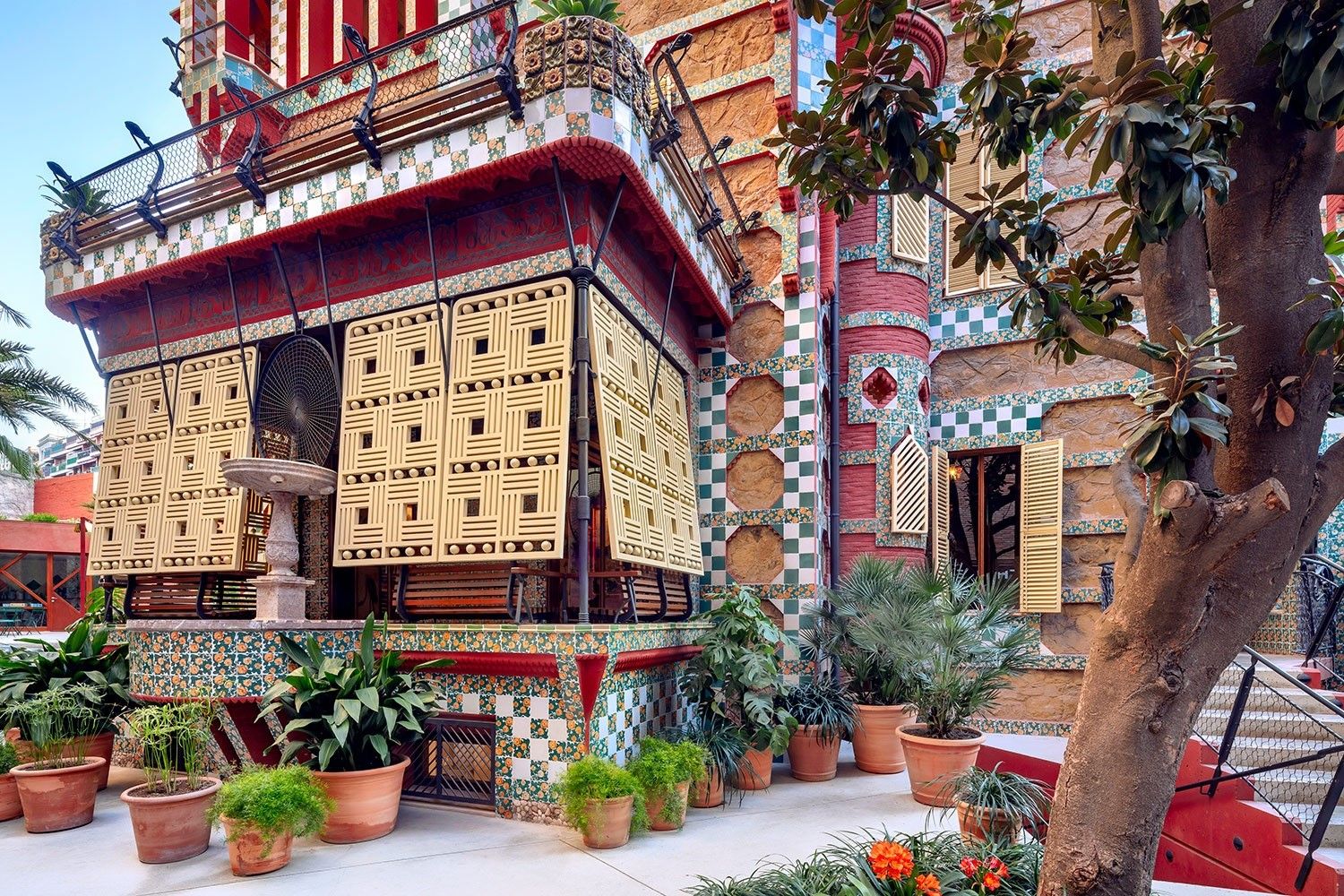 LA CASA VICENS DE BARCELONA - Foto: Europa Press LA CASA VICENS DE BARCELONA - Foto: Europa Press
