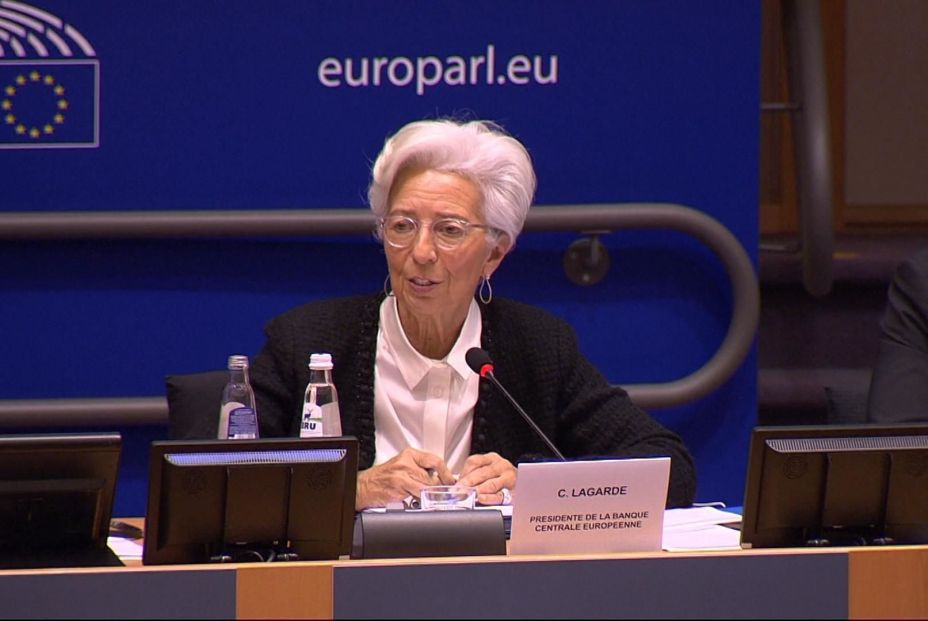 La presidenta del Banco Central Europeo (BCE), Christine Lagarde. Foto: Europa Press 