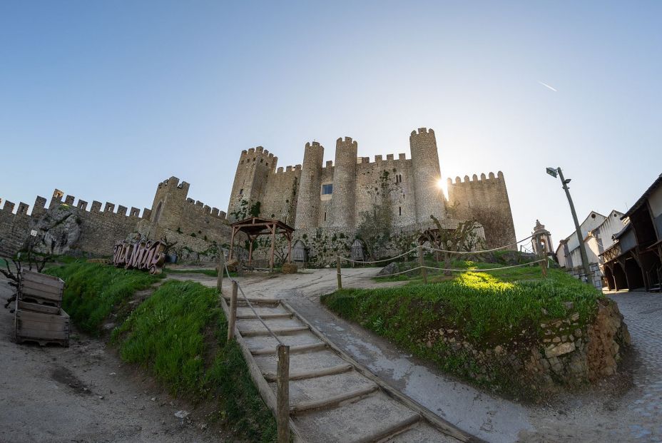 bigstock Obidos Portugal  January   347255350