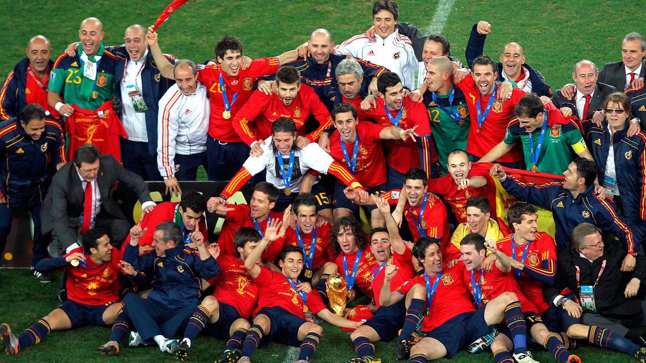 Tiki Taka. España Campeona del Mundo de Fútbol en 2010