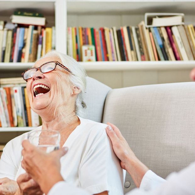 bigstock Nurse and happy senior woman l 311908585 bigstock Nurse and happy senior woman l 311908585