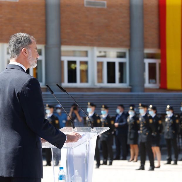 EL REY PRESIDE LA JURA DE LA NUEVA PROMOCIÓN DE LA POLICÍA NACIONAL - Foto: Europa Press