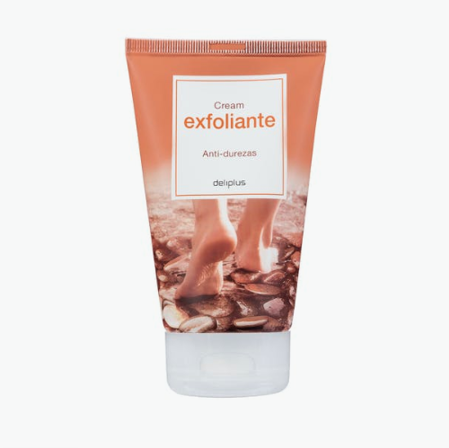 Crema exfoliante para pies Deliplus anti durezas