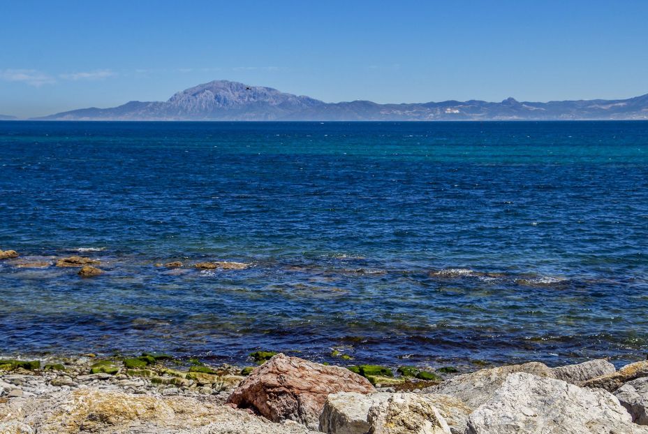 bigstock View From Tarifa Near Port Of  305508769