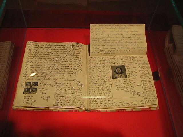 El diario de Anna Frank.