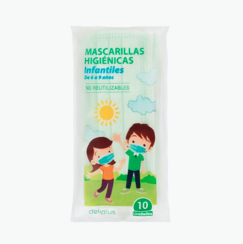 Mascarillas para niños de Mercadona Mascarillas para niños de Mercadona