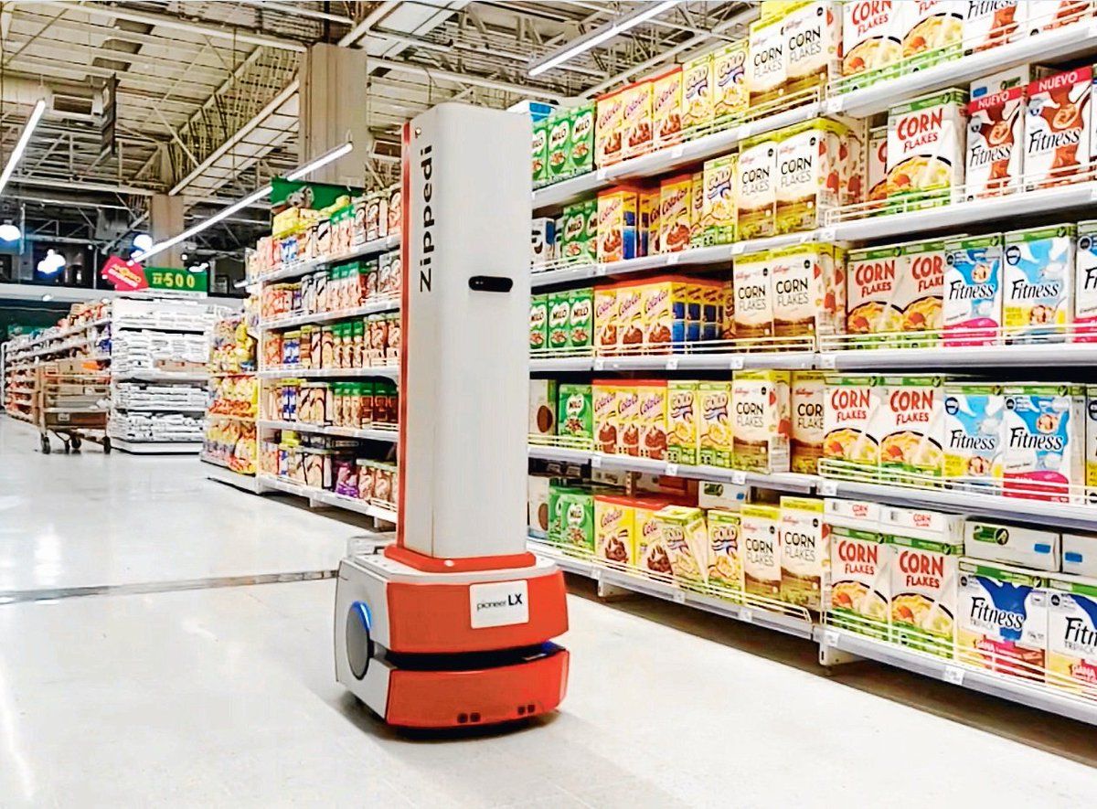 Robots anti COVID-19 para limpiar en los supermercados