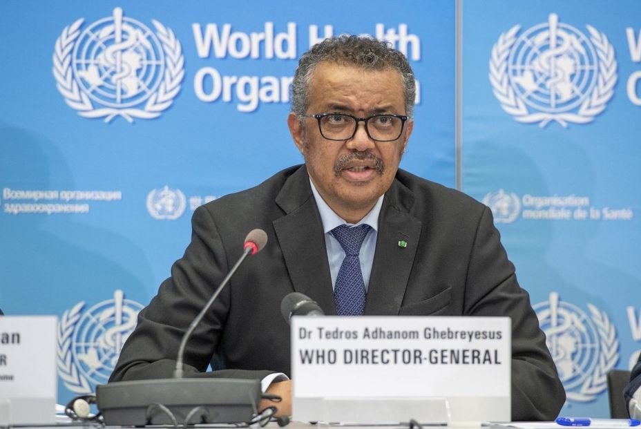 Polémica mundial: La OMS pretende declarar la vejez como una enfermedad. Foto - Europa Press: Tedros Adhanom Ghebreyesus. Director General de la OMS. 