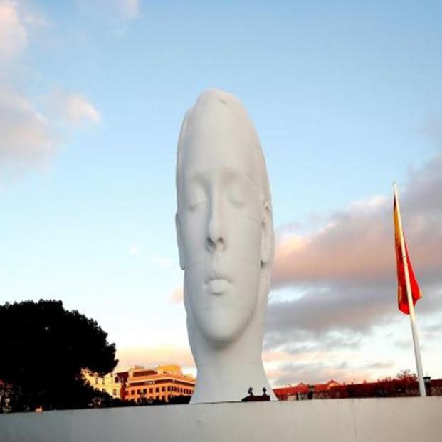 Jaume Plensa. Cabeza de Julia