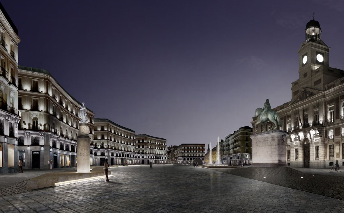 Ya hay fecha para el inicio de las obras: así será la nueva Puerta del Sol completamente peatonal