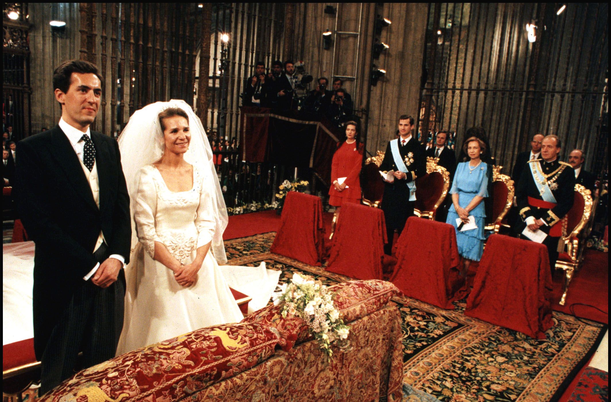Ceremonia nupcial entre la Infanta Elena y Jaime de Marichalar (Casa Real)