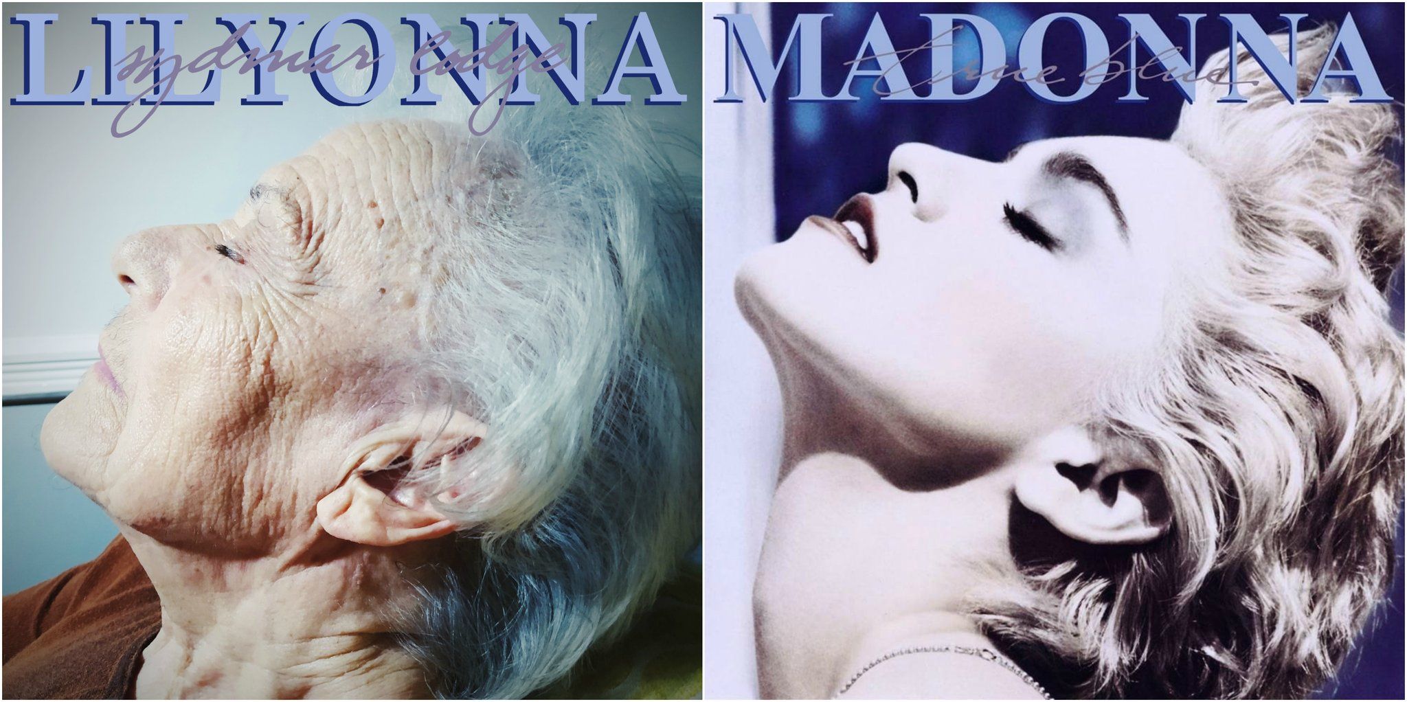 Lily en el True blue de Madonna