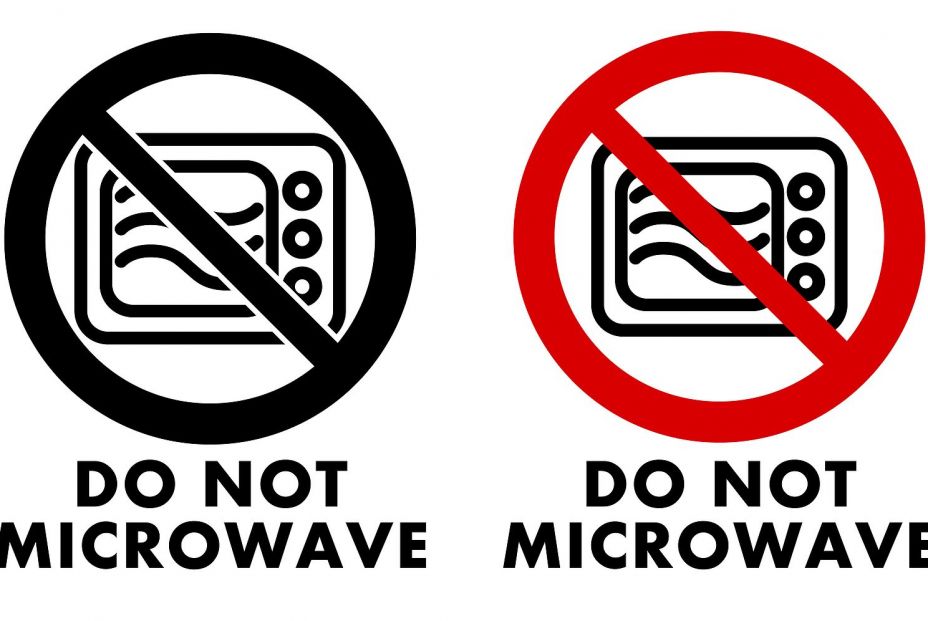 bigstock Do Not Microwave Symbol Oven  255003469