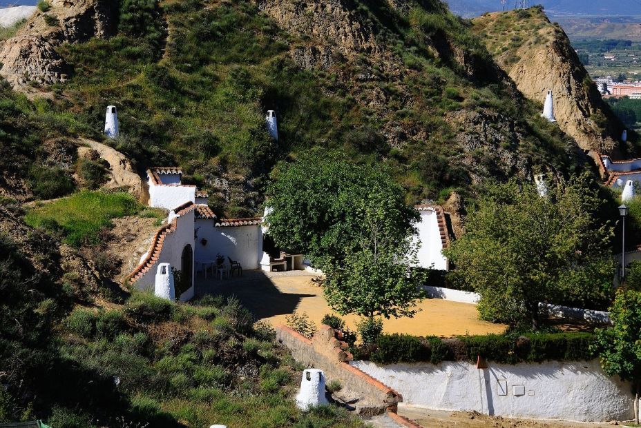 bigstock Elevated View Of Cave Dwelling 326001271