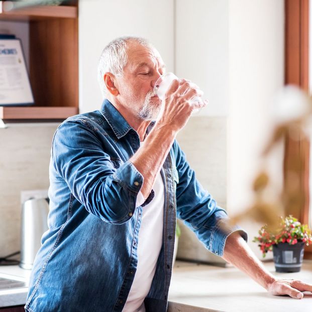 bigstock Senior Man In The Kitchen An  237552745