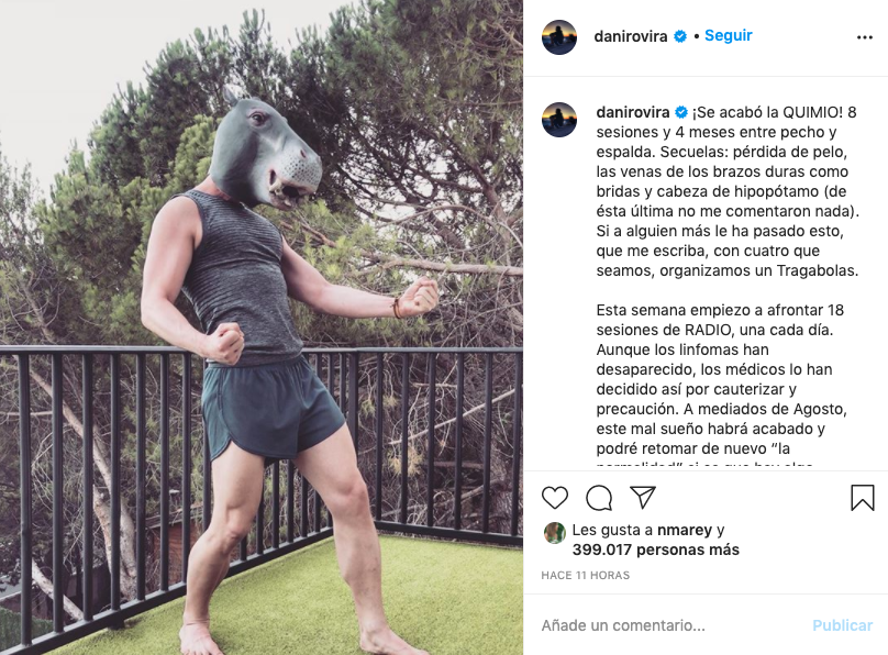 Instagram de Dani Rovira