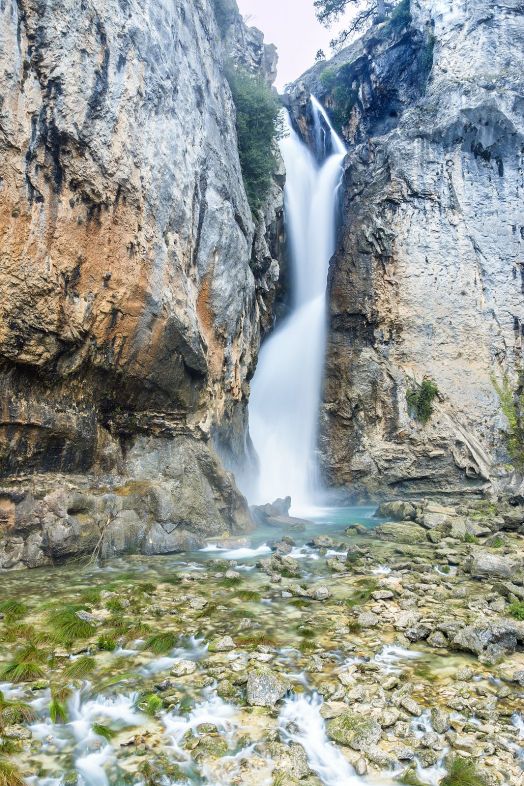 bigstock Waterfall In Andalusia 85848383