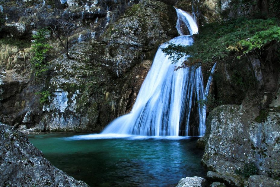 bigstock Waterfall Called Reventon In R 301497274