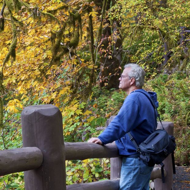 bigstock Senior Man Viewing Fall Autumn 328444669